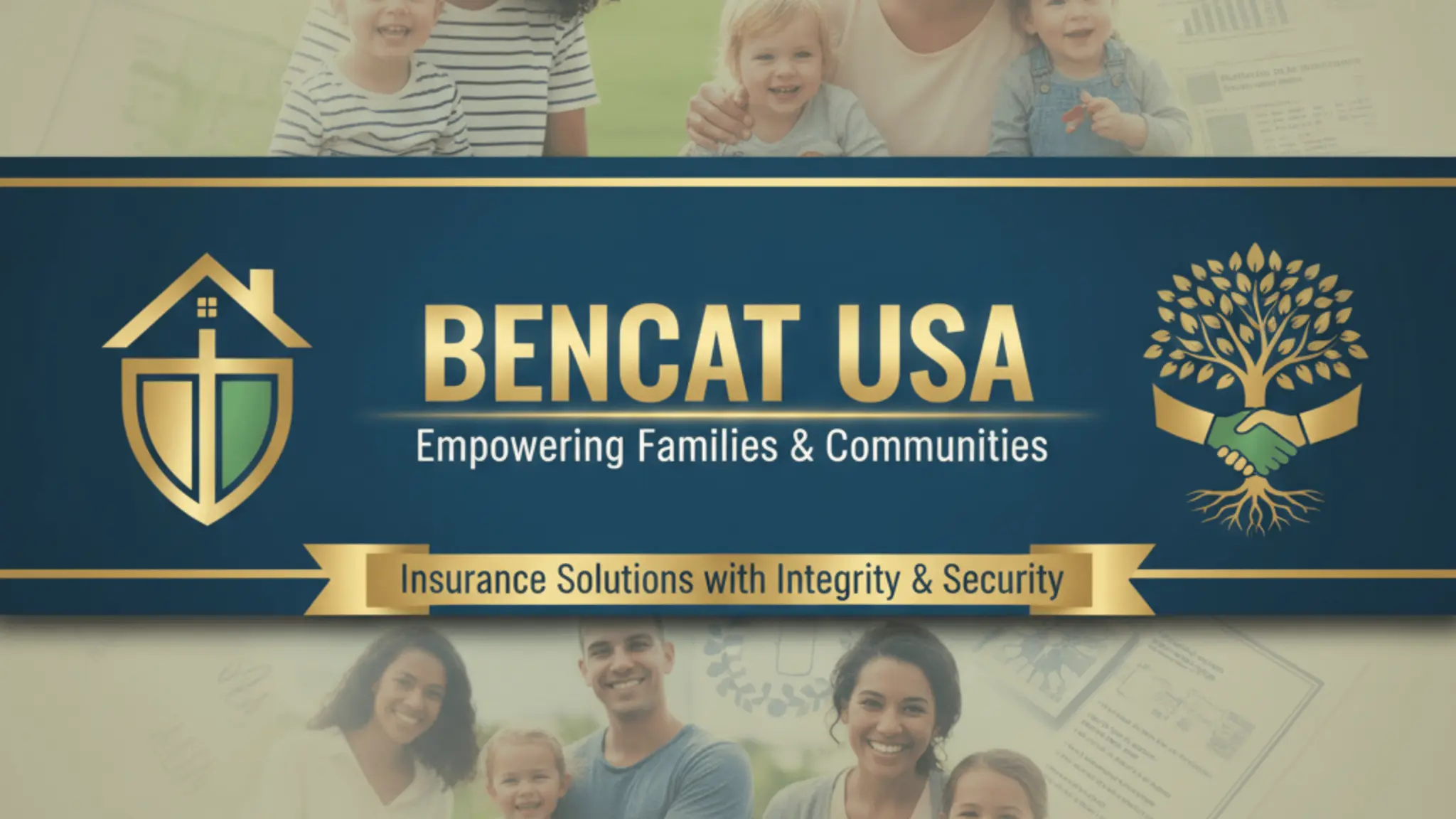 Ben Cat USA Official Banner - Insurance Solutions with Integrity & Security